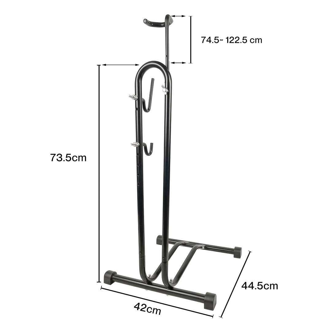 Monvelo Bicycle Rack Stand Floor Parking 3-in-1 Upright Bike Storage Indoor-2050059019300769794