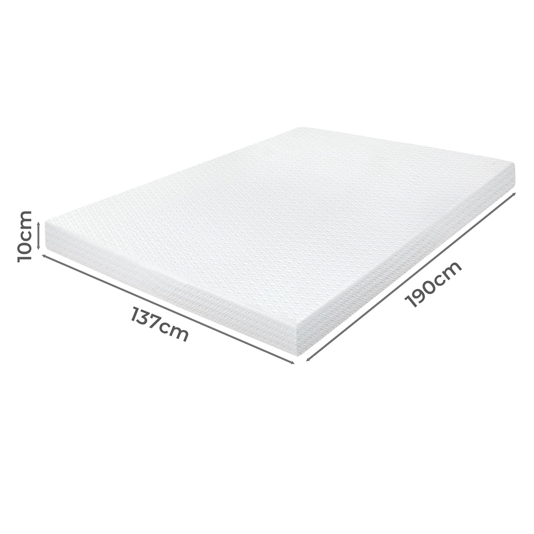 Dreamz Dual-Layer Memory Foam Mattress Topper 10cm-2065254635802857474