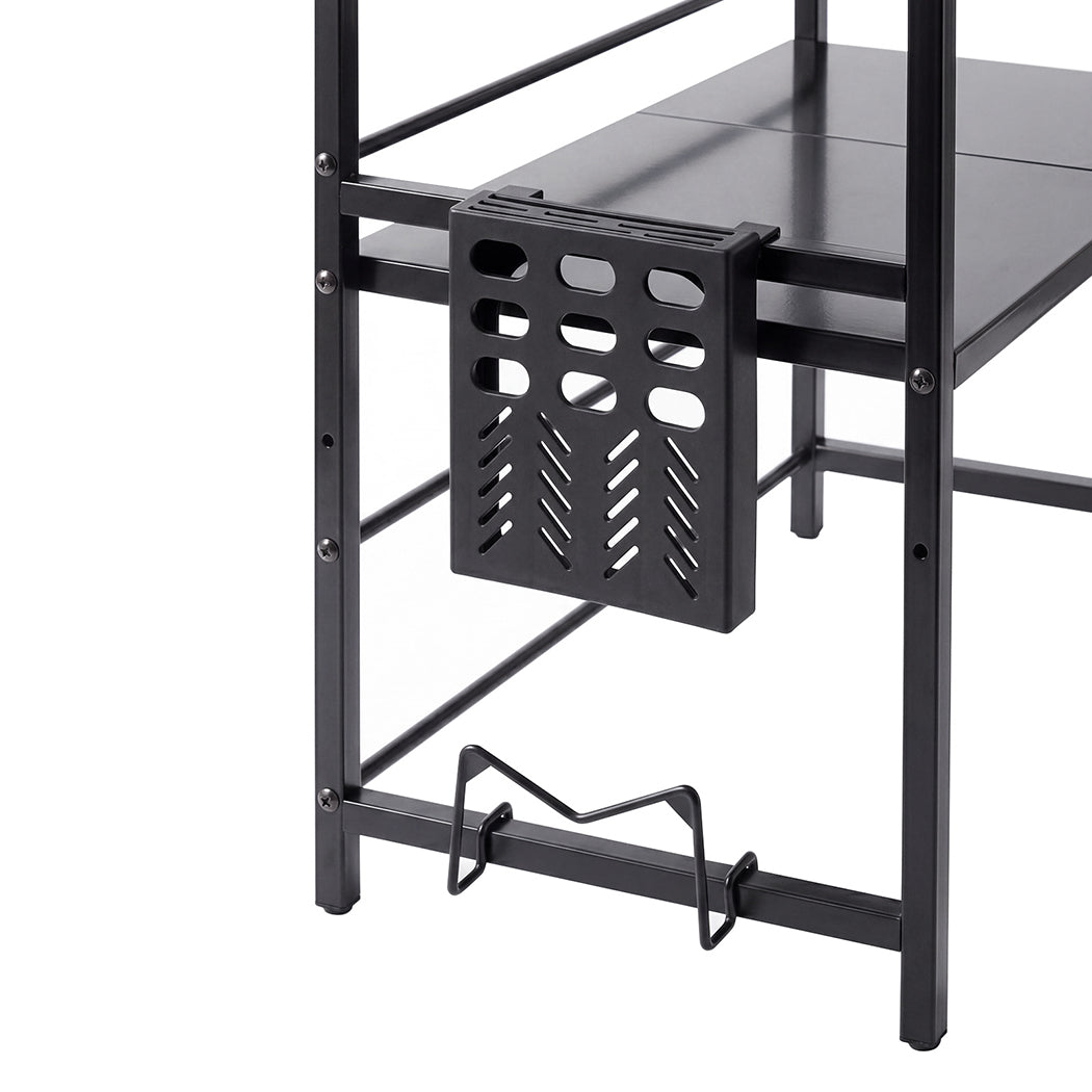 Toque Microwave Shelf 3 Tier  Adjustable Extendable Kitchen Storage Rack Stand-2061251871129079811