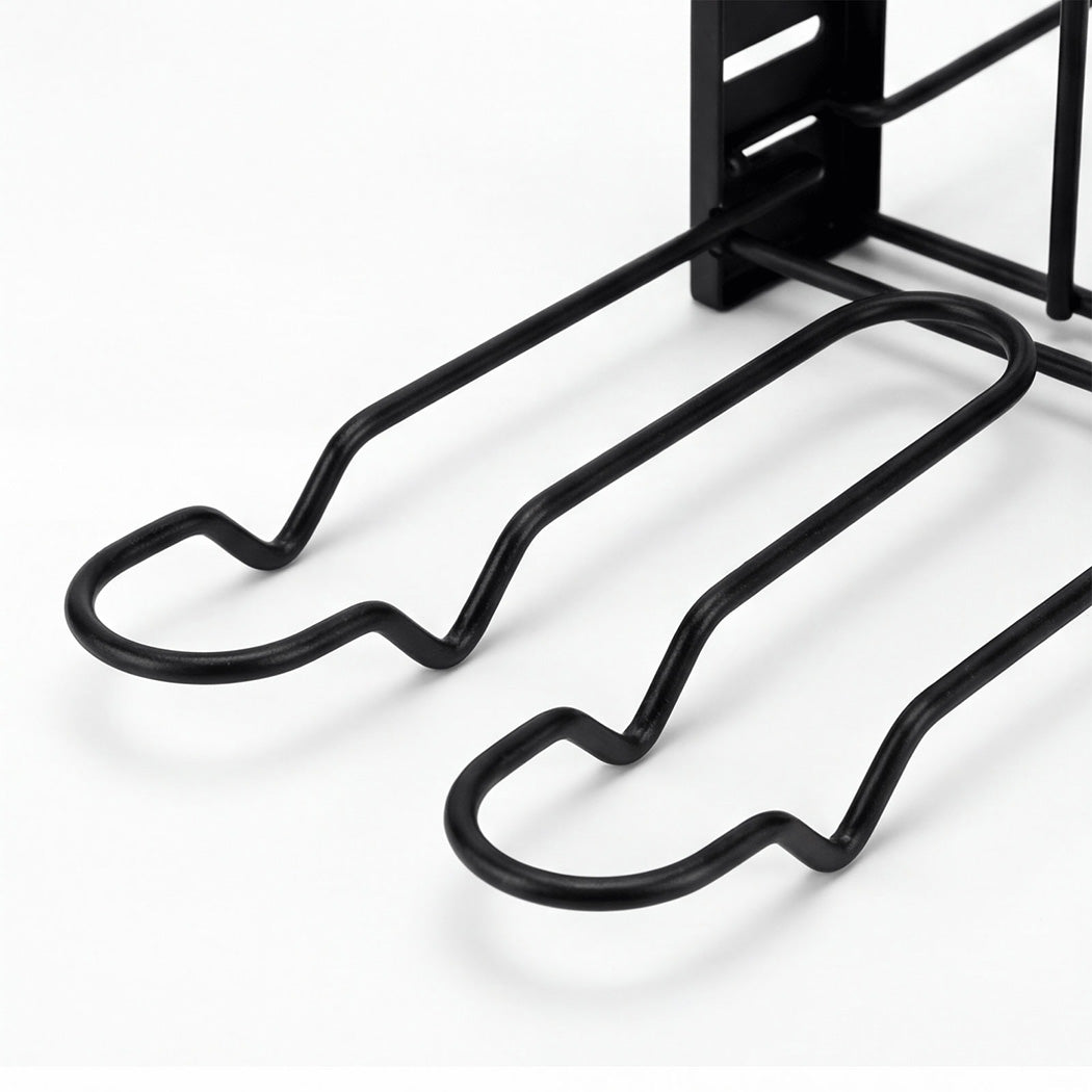 Toque Pot Rack Organizer 8 Tier Adjustable Pan Holder Kitchen Storage Shelves-2050059014796087299