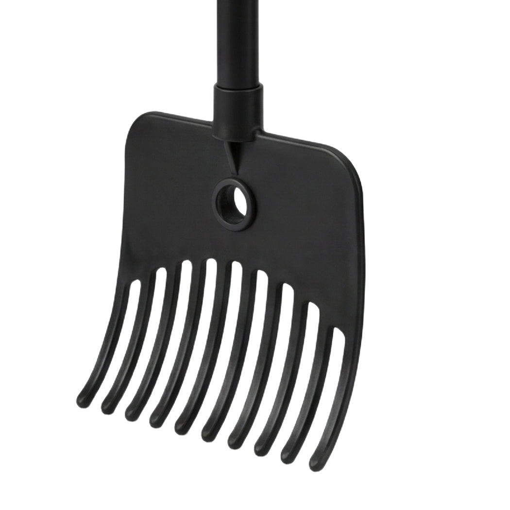 Pawz Pooper Scooper Rake Kit Long Handle Dog Poop Picker Easy Pickup Outdoor-2050059017870512131
