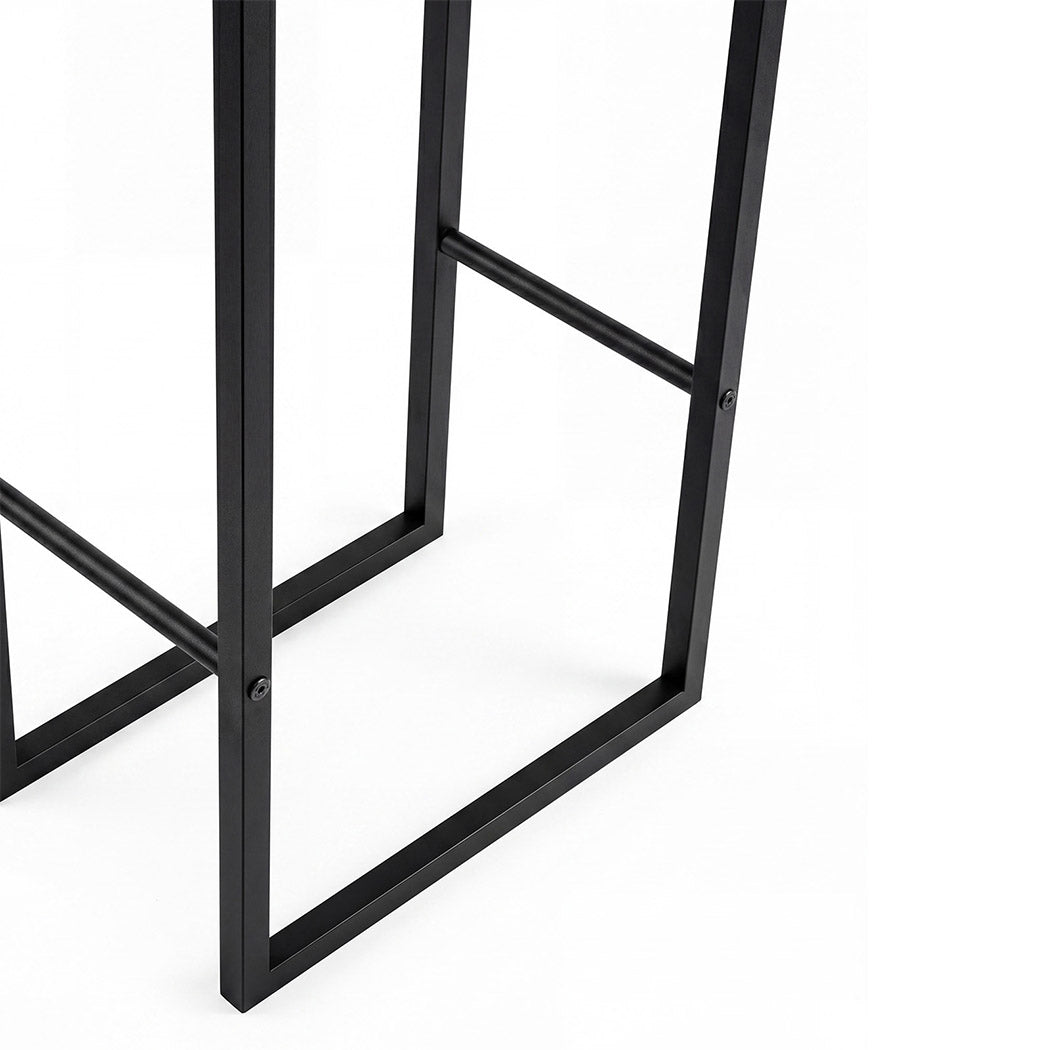 Levede Firewood Rack Steel Outdoor Storage Log Holder Fireplace 40 x 25 x 150cm-2072893555260657667