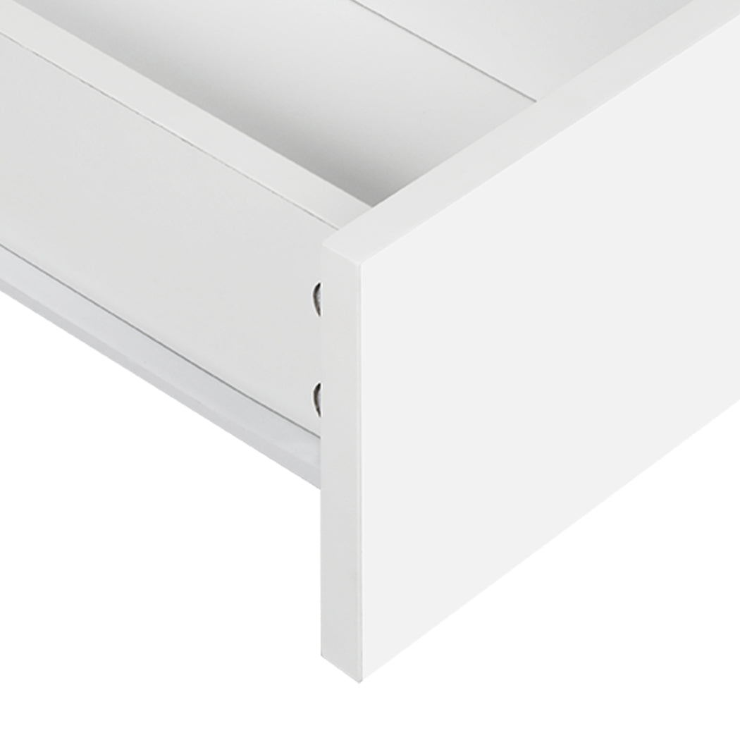 Levede Slim Bedside Table Nightstand Side Table Storage Bedroom Narrow Cabinet-2050056781610225667