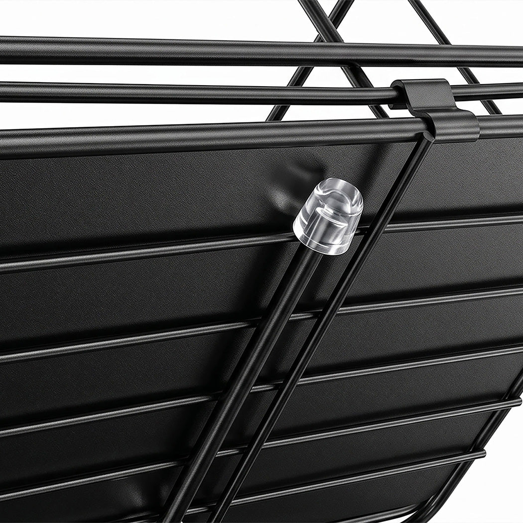 Toque 2 Tier Pull Out Cabinet Organizer Sliding Kitchen Storage Rack Under Sink-2050059016155041795