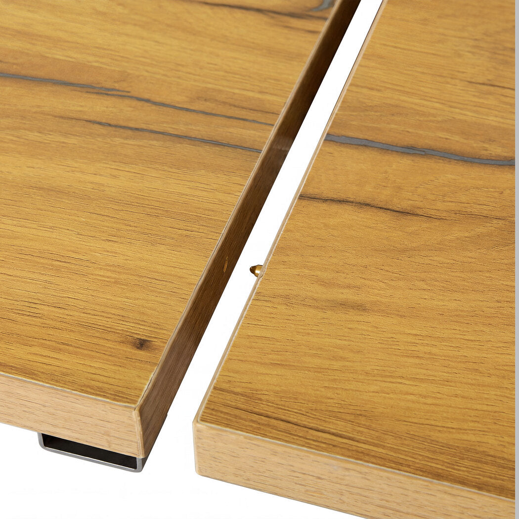 Levede Dining Table Extendable 120cm-160cm 6 People Rectangular Dining Room-2072893553788456963