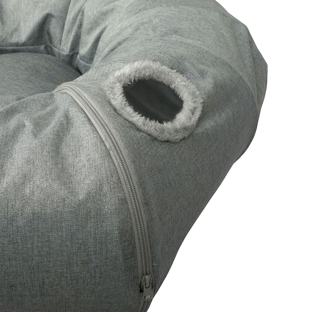 Pawz Large Cat Tunnel Bed Multi-Functional Toy Interactive Pet Playhouse Indoor-2065254293480542212