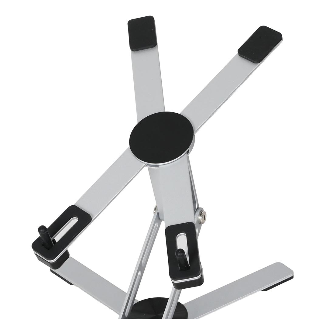Levede Portable Laptop Stand 360 Rotating Bracket Foldable Aluminum Desk Riser-2065254308831694852