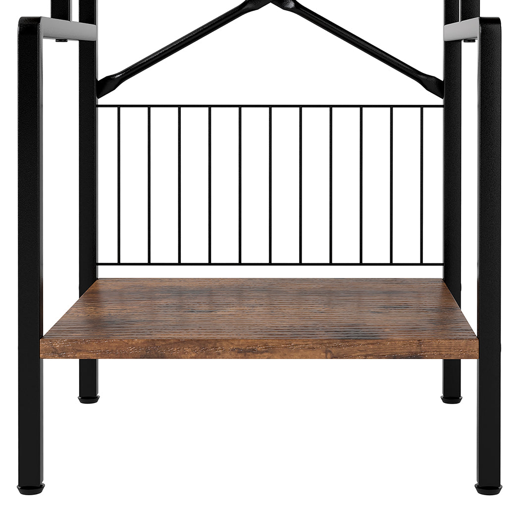 Levede Tall Record Player Stand Vinyl Storage Up to 200 Albums Turntable Rack-2050056774895144965