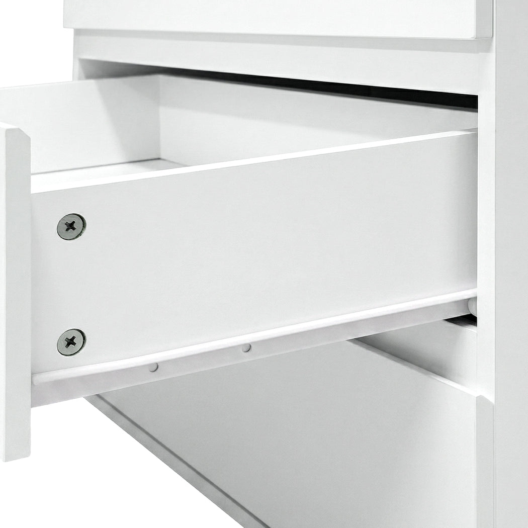 Levede Tall Storage Cabinet 7 Drawer Dresser Bedroom Storage Cupboard Tallboy-2061251857237544965