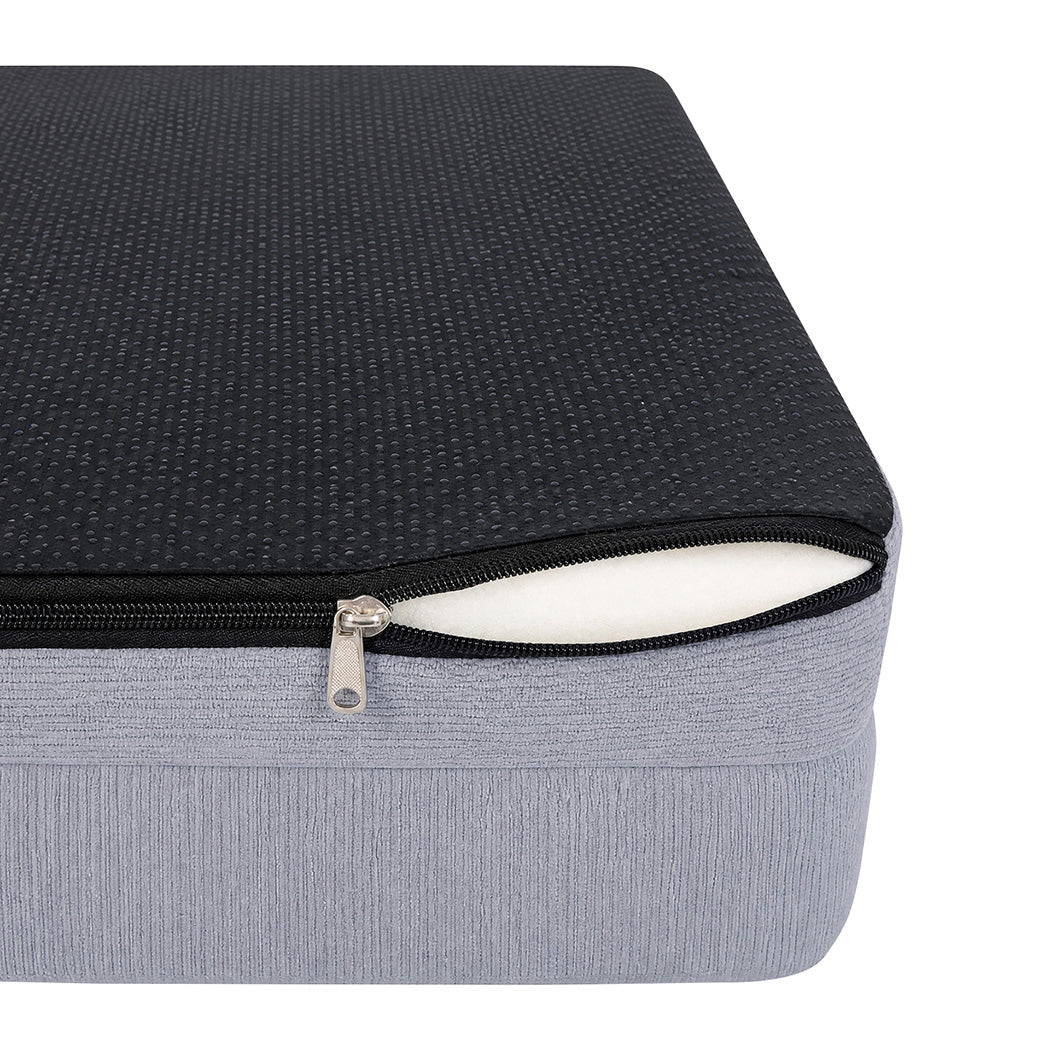 Pawz Cooling Orthopedic Dog Bed Waterproof Lining Washable Memory Foam Grey L-2072893573103226885