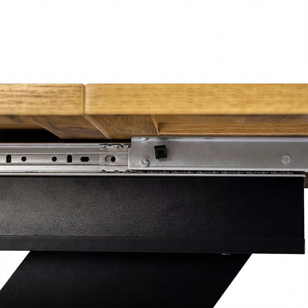 Levede Dining Table Extendable 120cm-160cm 6 People Rectangular Dining Room-2072893553788456965