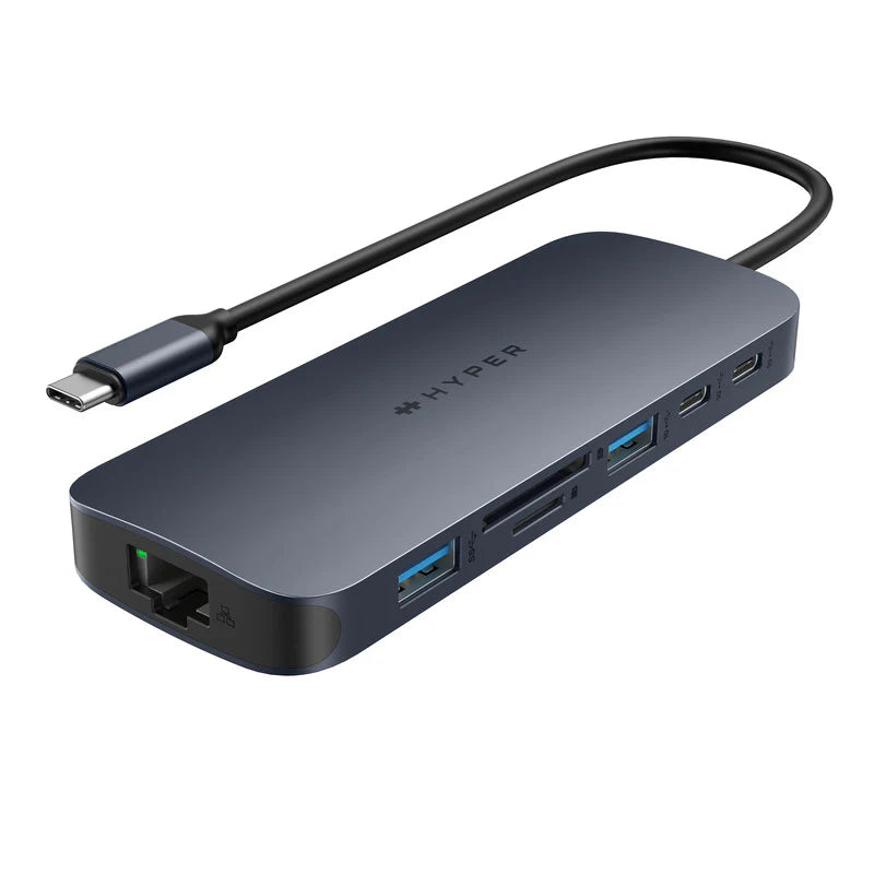 Targus HyperDrive 11 Port USB C Docking Station Midnight Blue with Dual 4K 60Hz Support and 140W Power Delivery