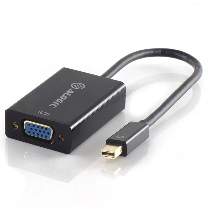 Alogic Mini DisplayPort to VGA Adaptor 15cm Male to Female Black