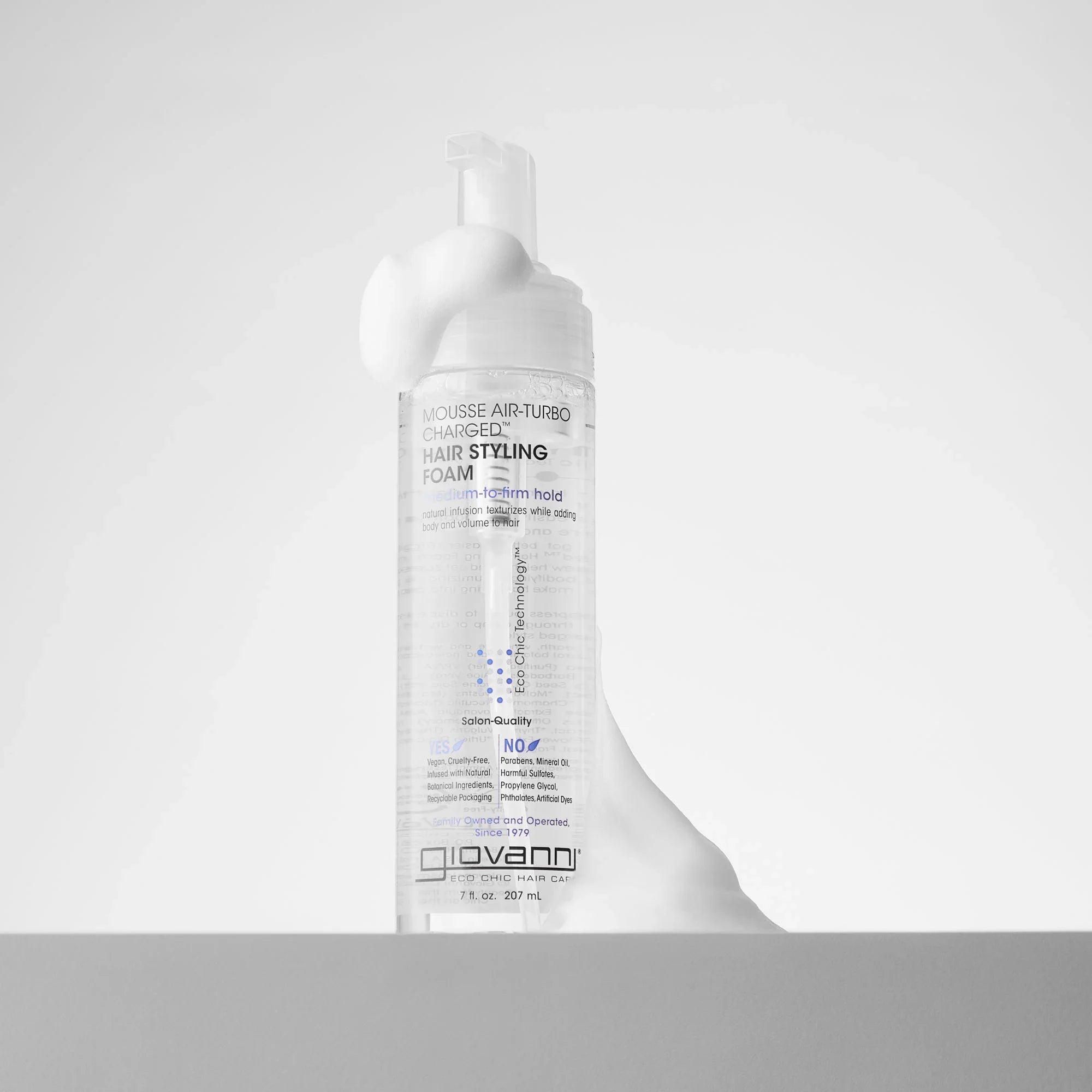 Giovanni Hair Mousse Styling Foam 207ml
