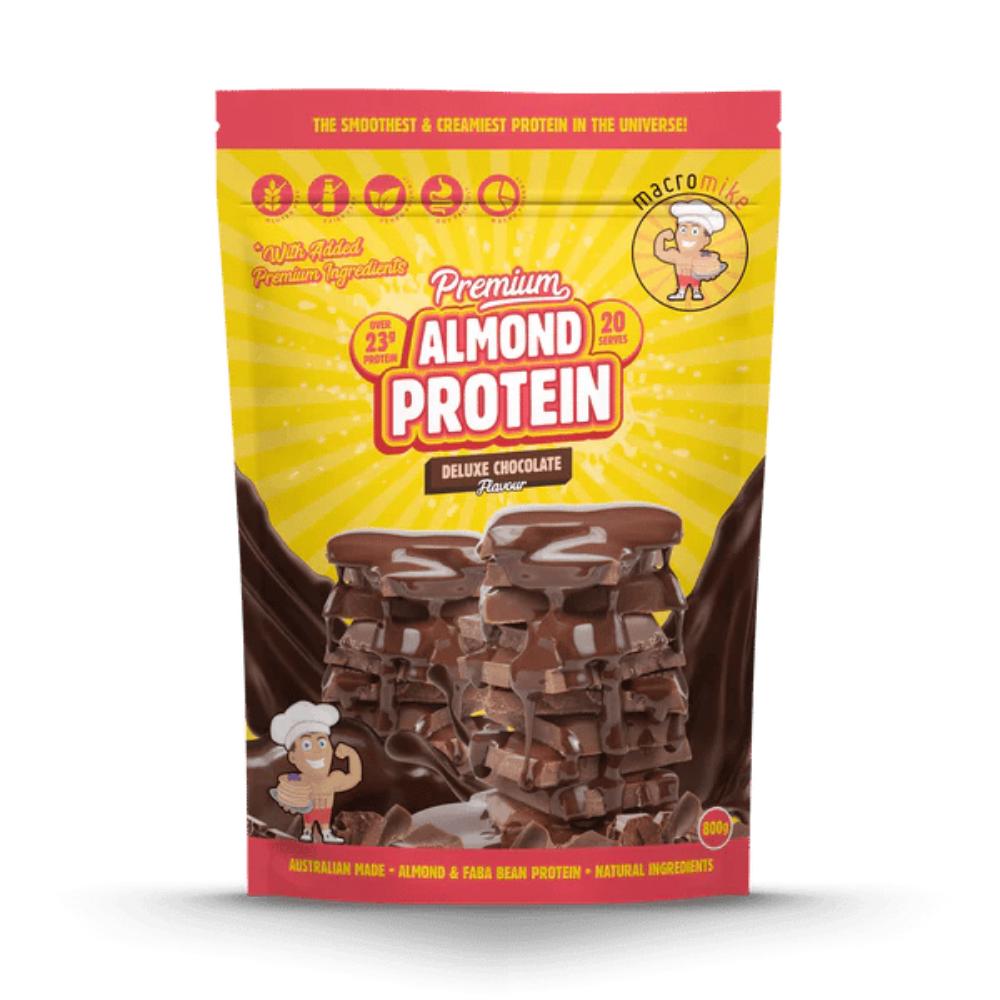 Macro Mike Premium Almond Protein 800g