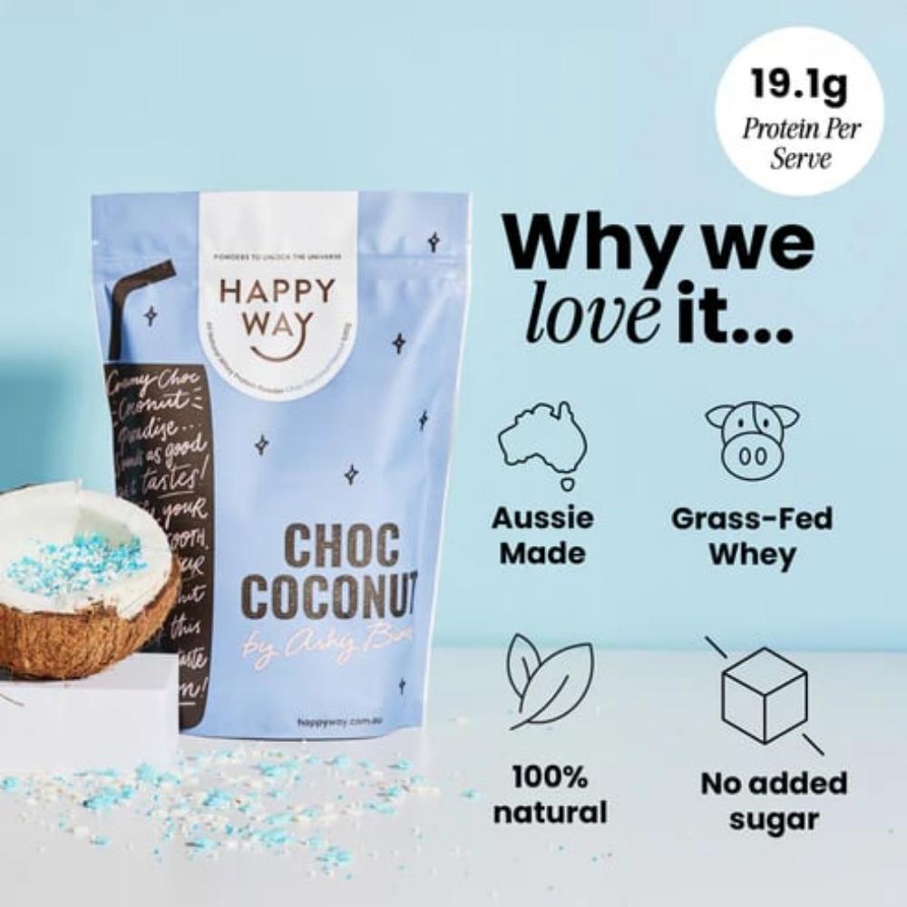 Happy Way Ashy Bines Whey Protein Powder 500g
