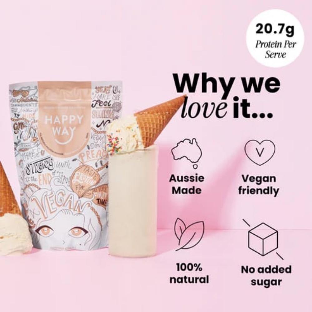 Happy Way Pea Protein Powder 500g