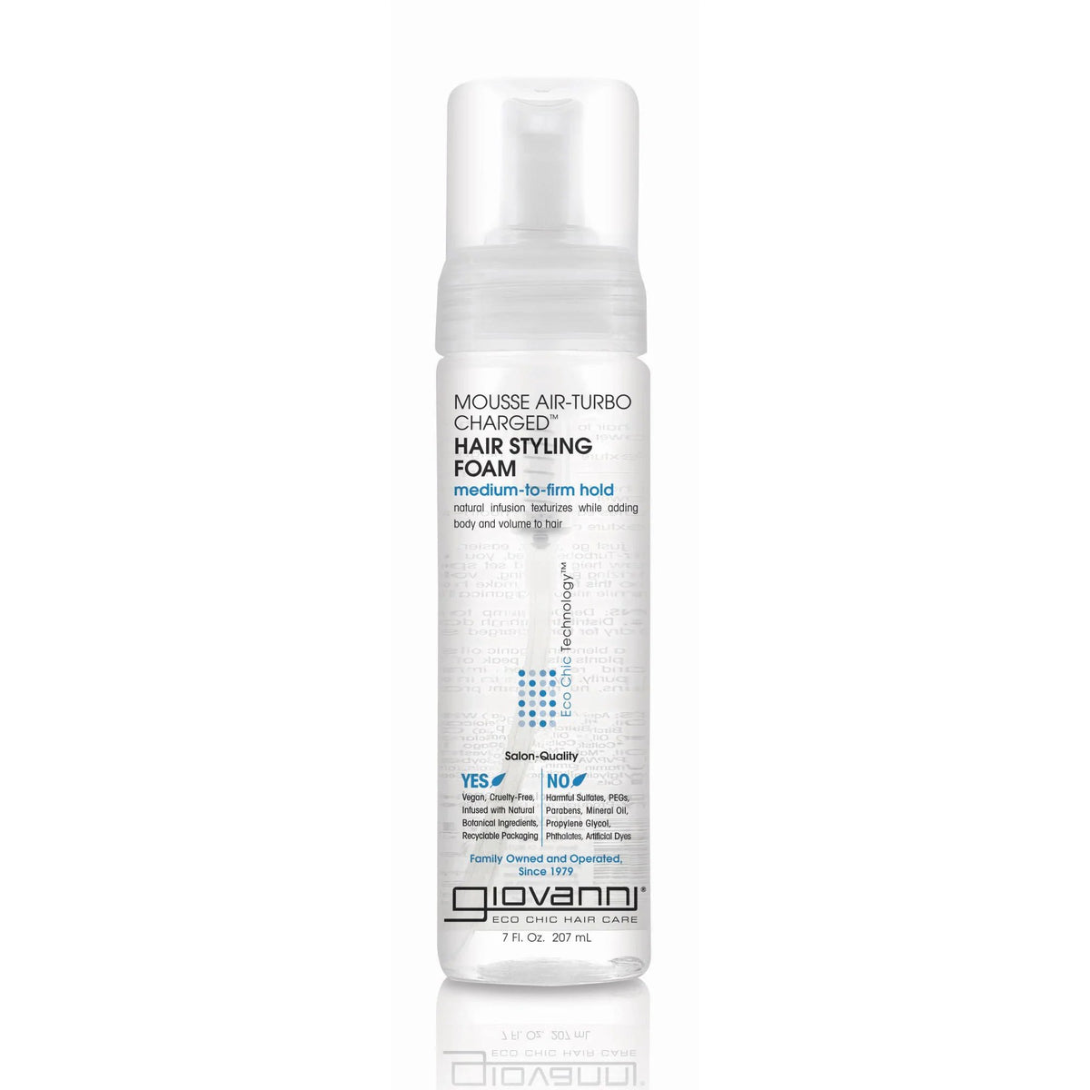 Giovanni Hair Mousse Styling Foam 207ml