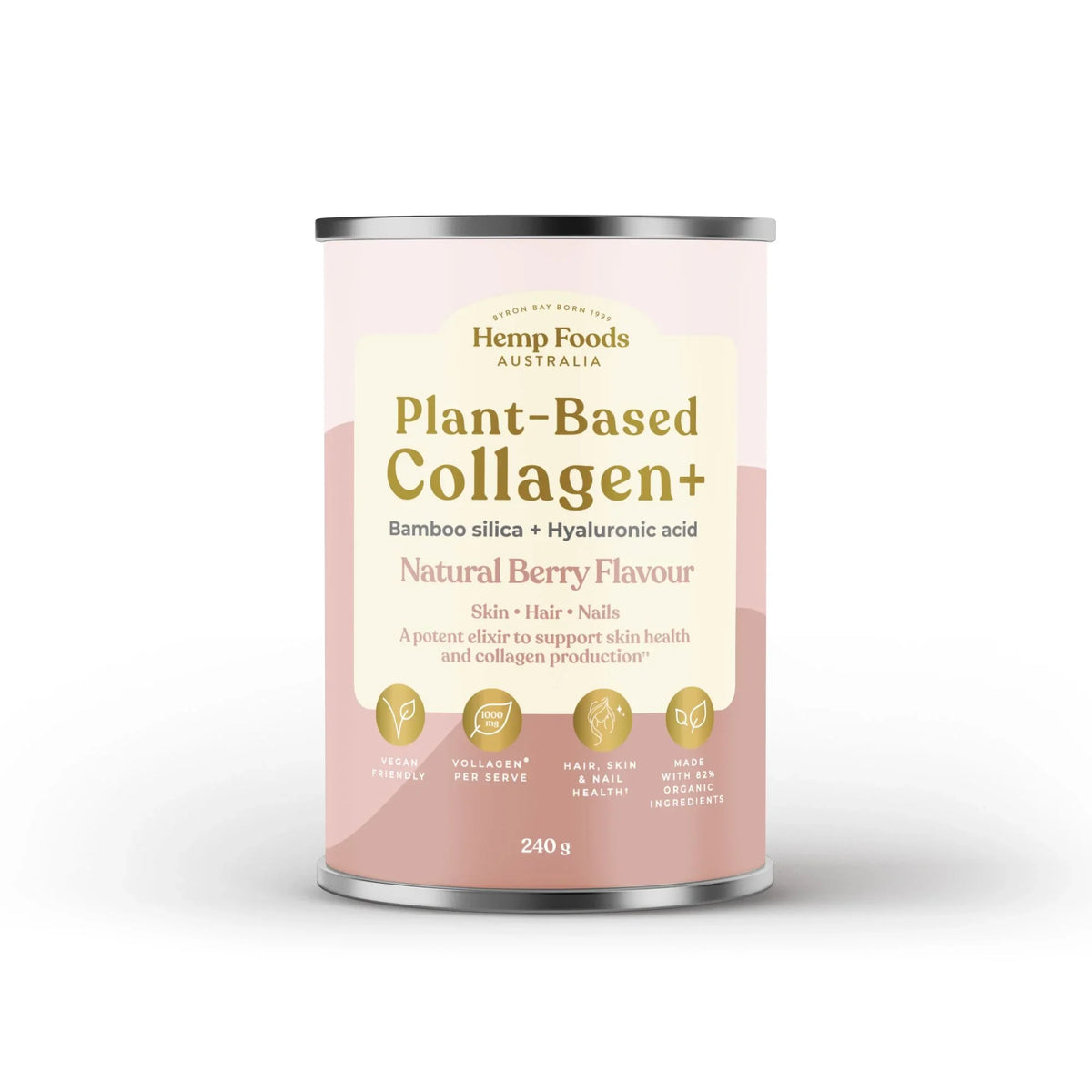 Hemp Foods Australia Plant-Based Collagen+ Berry