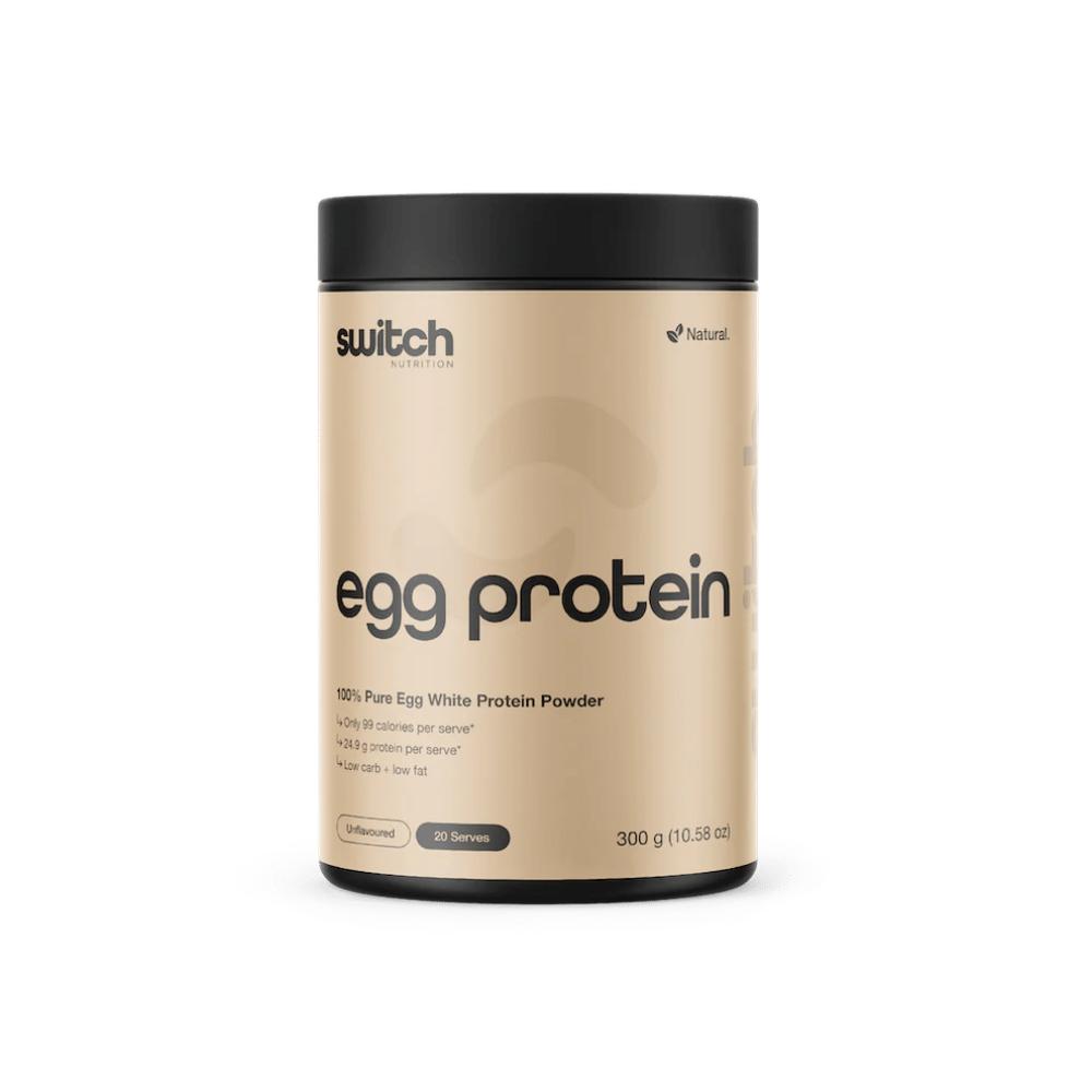 Switch Nutrition Egg White Protein Powder Unflavoured 300g