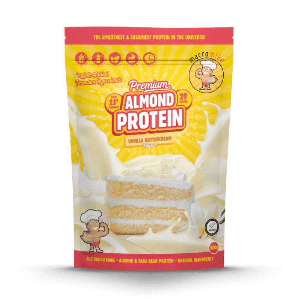 Macro Mike Premium Almond Protein 800g
