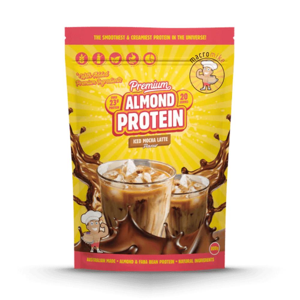 Macro Mike Premium Almond Protein 800g