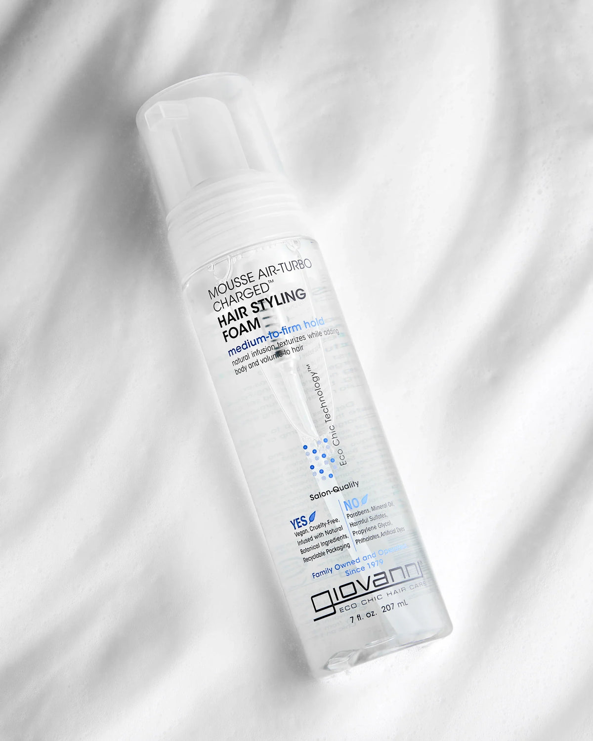 Giovanni Hair Mousse Styling Foam 207ml
