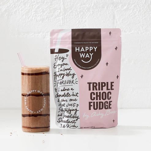 Happy Way Ashy Bines Whey Protein Powder 500g
