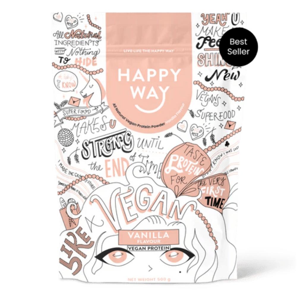 Happy Way Pea Protein Powder 500g