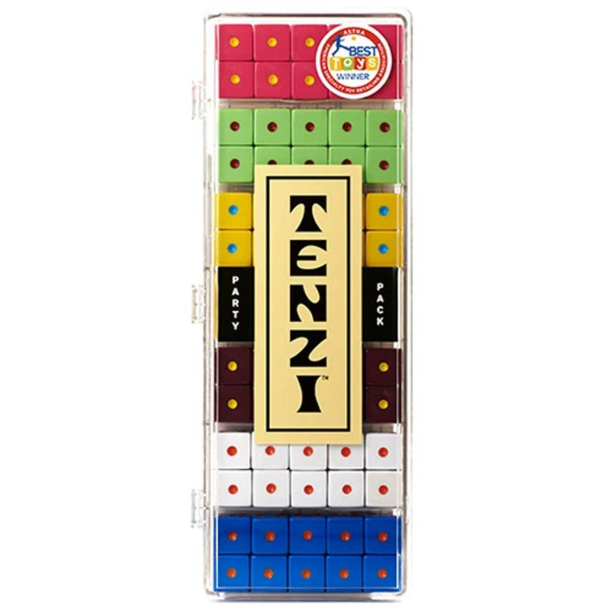 Tenzi Party Pack Fast Frenzied Dice Game Family Game for 6 Players Ages 7+