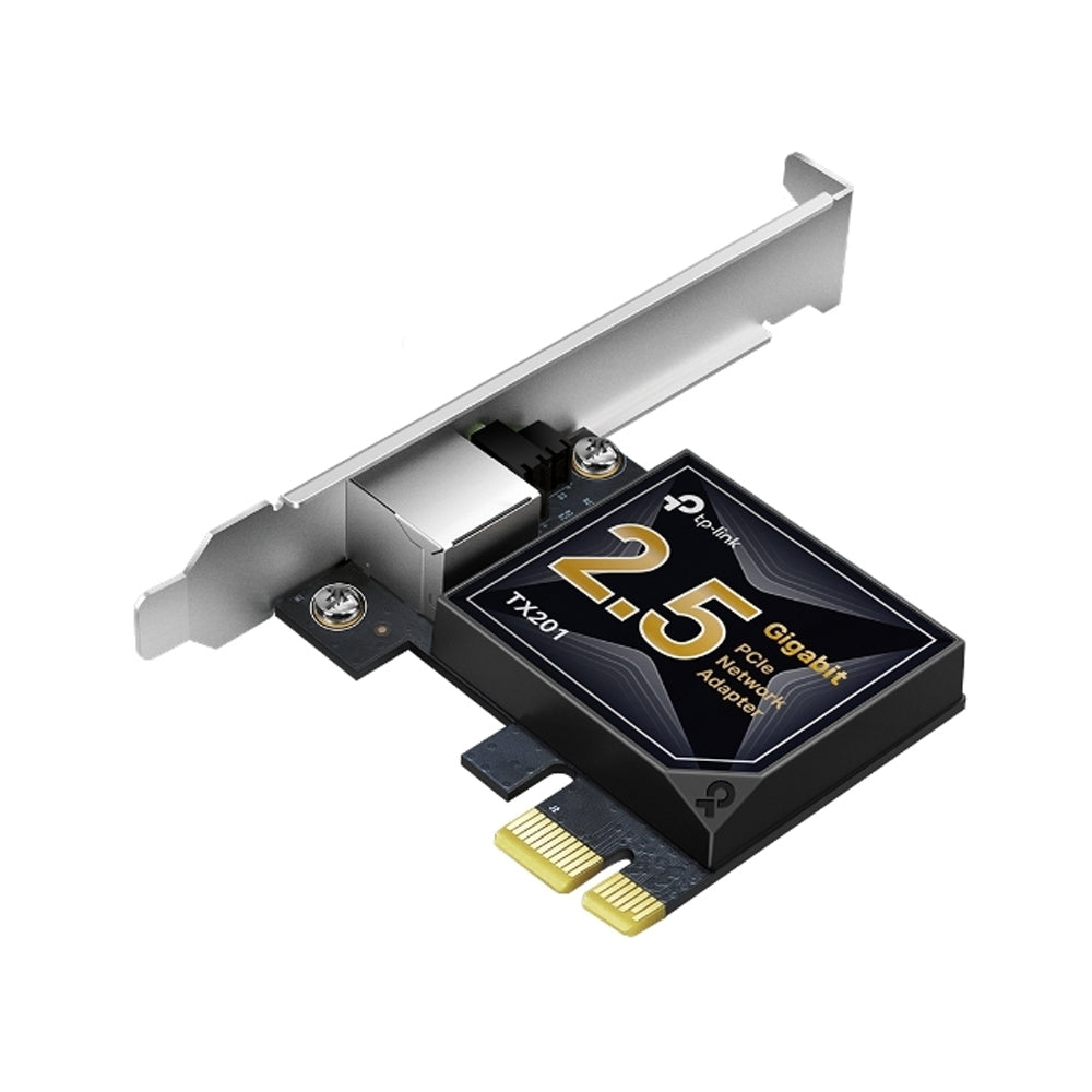 TP-LINK 2.5G PCIe Ethernet Adapter with Standard and Low Profile Brackets