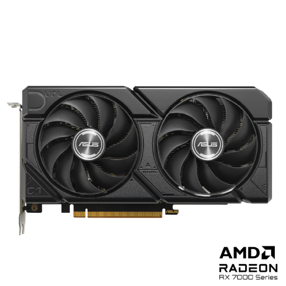 ASUS Dual Radeon RX 7600 EVO OC 8GB GDDR6 Graphics Card DUAL-RX7600-O8G-EVO