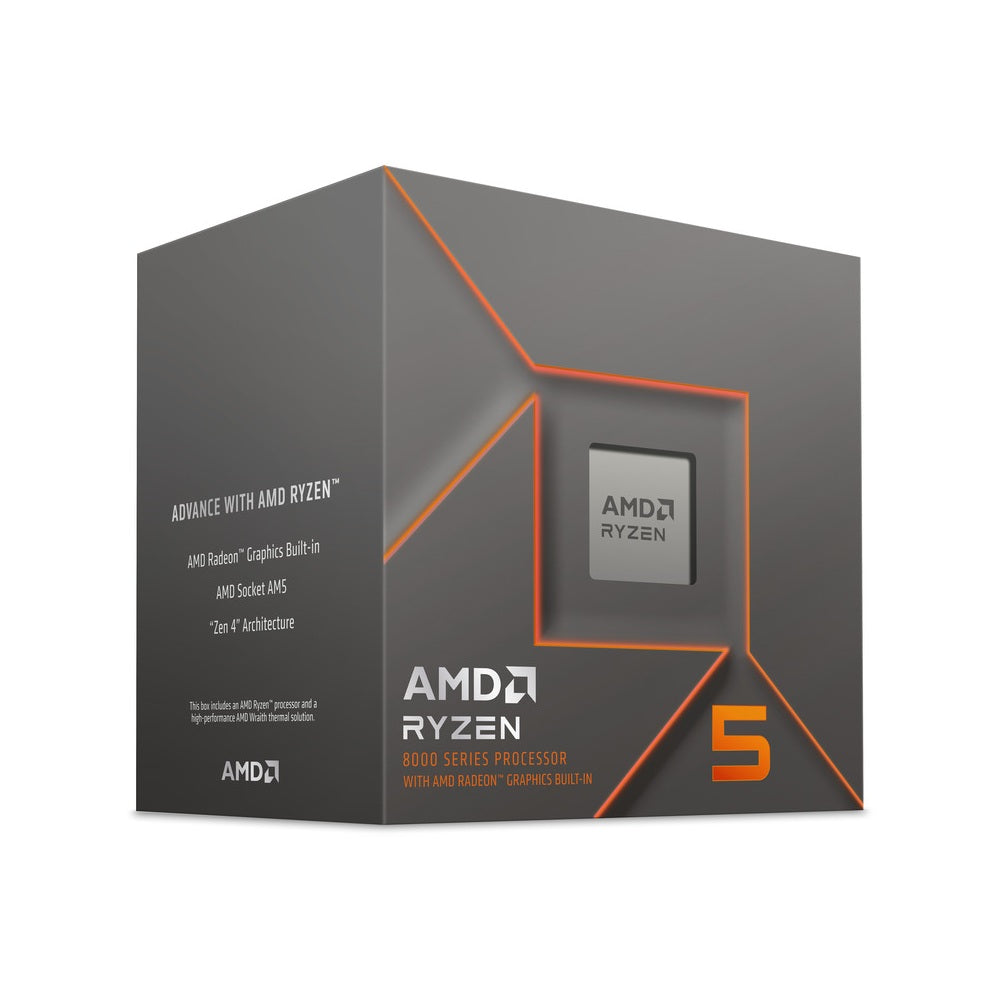 AMD Ryzen 5 8500G Desktop Processor - 6 Core AM5 CPU with Radeon 740M Graphics
