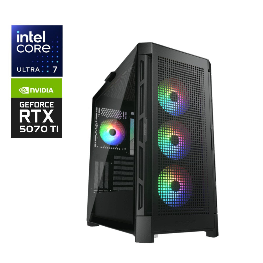 Intel Everest Ultra 7 RTX5070 Ti Gaming PC U7-265KF 2TB 32GB