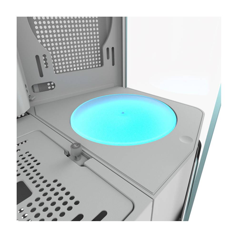 Cougar Center Stage White Rotating Display Platform