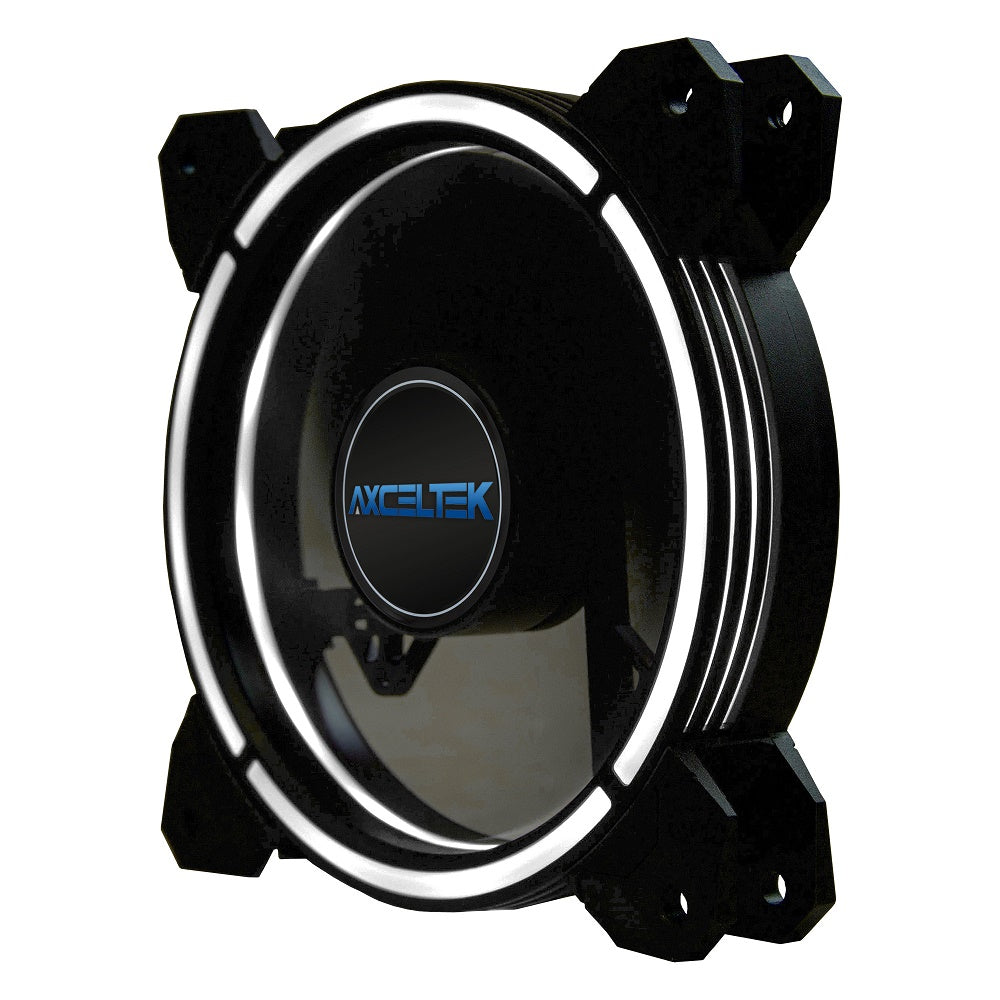 Axceltek F120-WHT 120mm White LED Cooling Fan