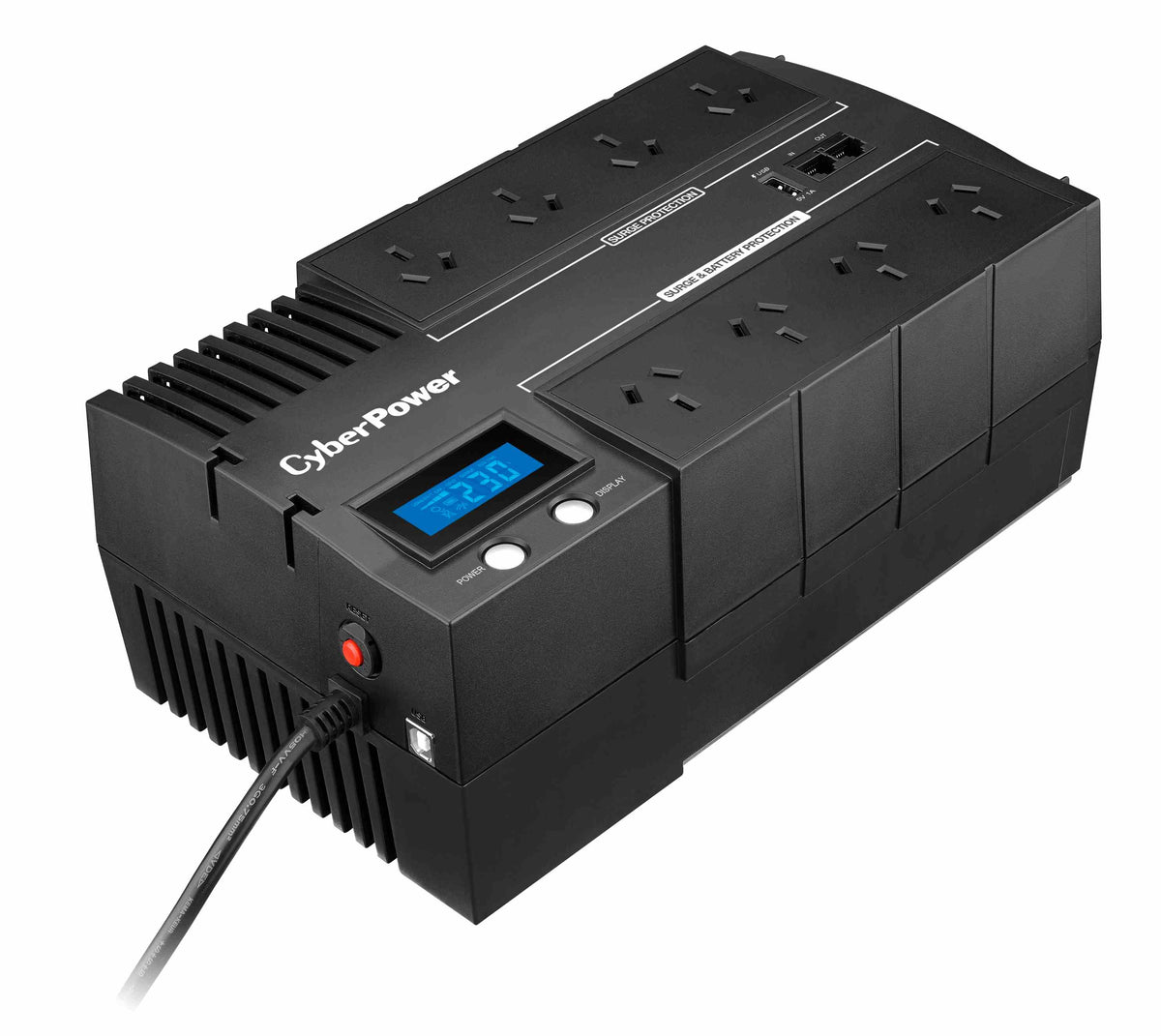 CyberPower 1200VA 720W Line Interactive UPS with LCD Brick Design