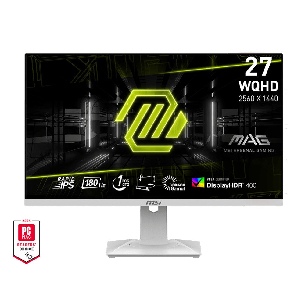 27" WQHD Rapid IPS Gaming Monitor - 180Hz Refresh Rate, 1ms GTG, DisplayHDR 400