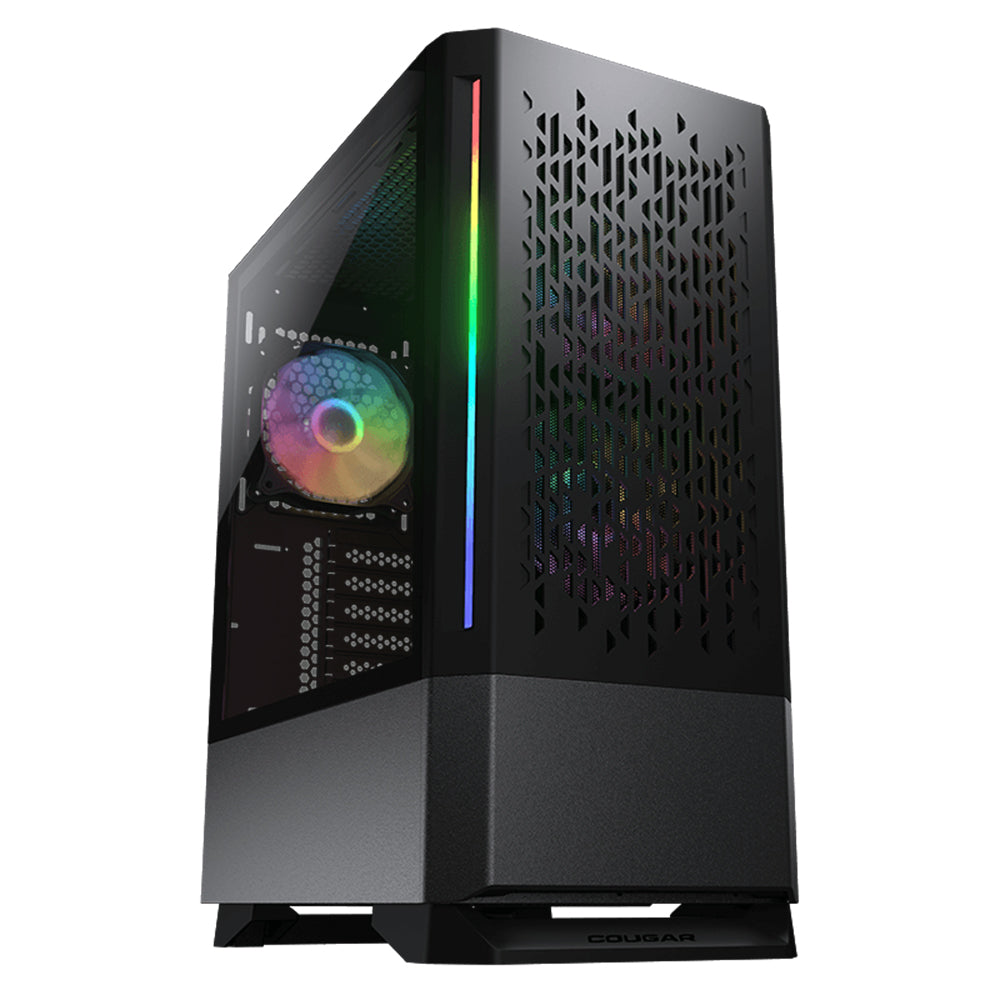 Cougar Air RGB Black Mid Tower ARGB Gaming Case