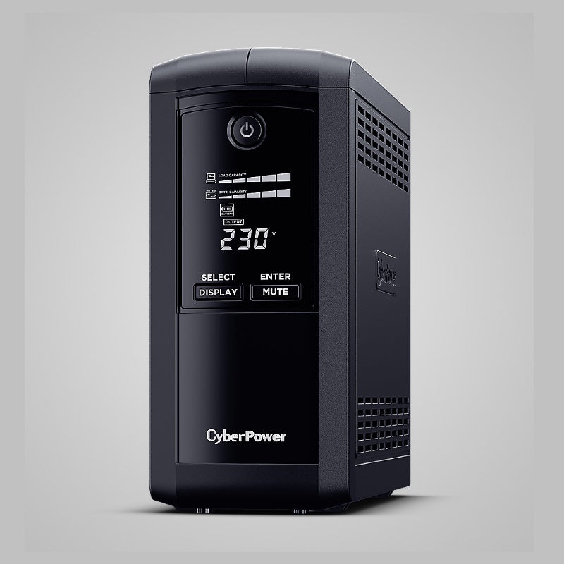 CyberPower Value Pro 1000VA 550W Line Interactive UPS with AVR and LCD