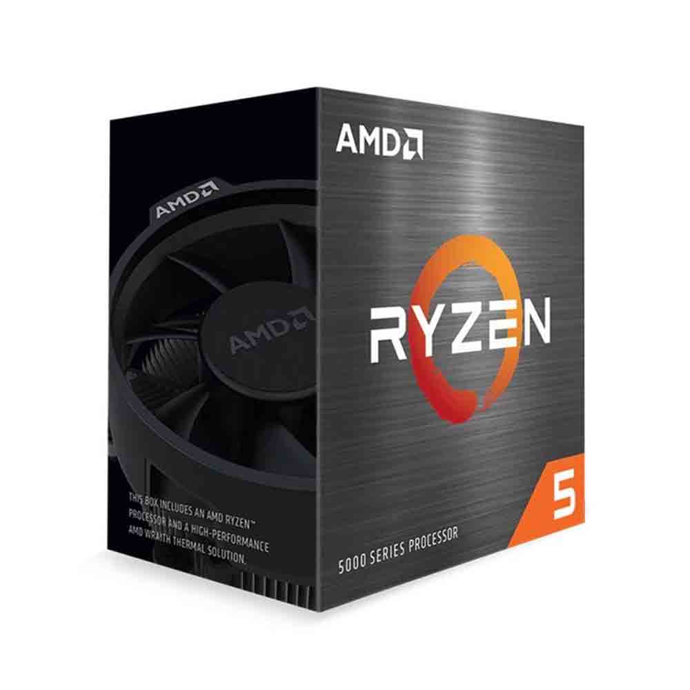 AMD Ryzen 5 5600 6-Core 12-Thread AM4 Desktop CPU with Wraith Stealth Cooler