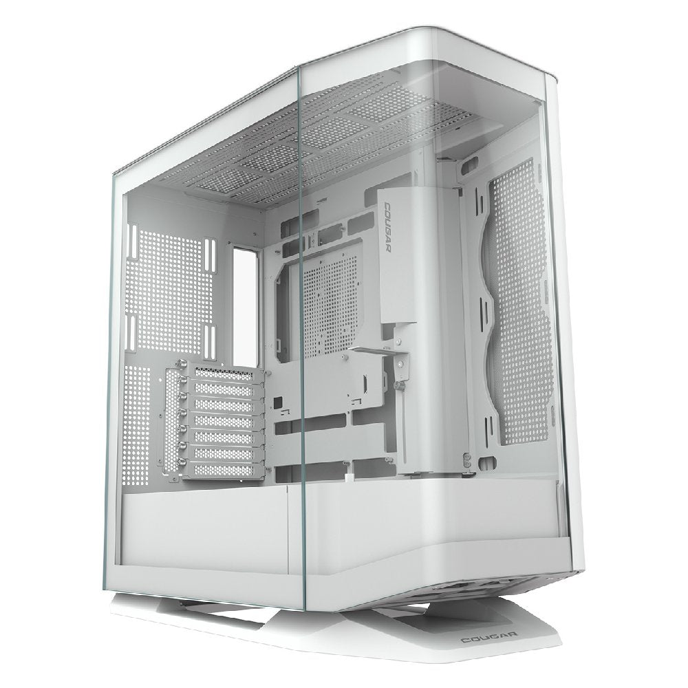 Cougar White Curved Tempered Glass E-ATX Gaming Case
