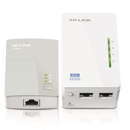 TP-Link AV600 WiFi Powerline Extender Kit with WiFi Clone Button