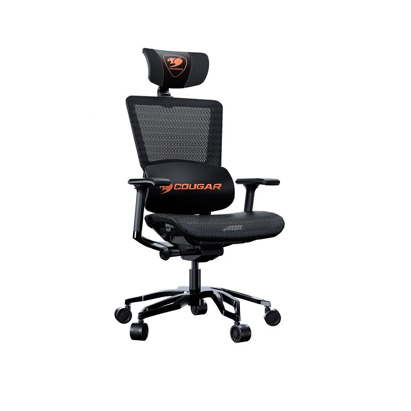 Cougar ARGO Black Ergonomic Gaming Chair with Adjustable Lumbar Support