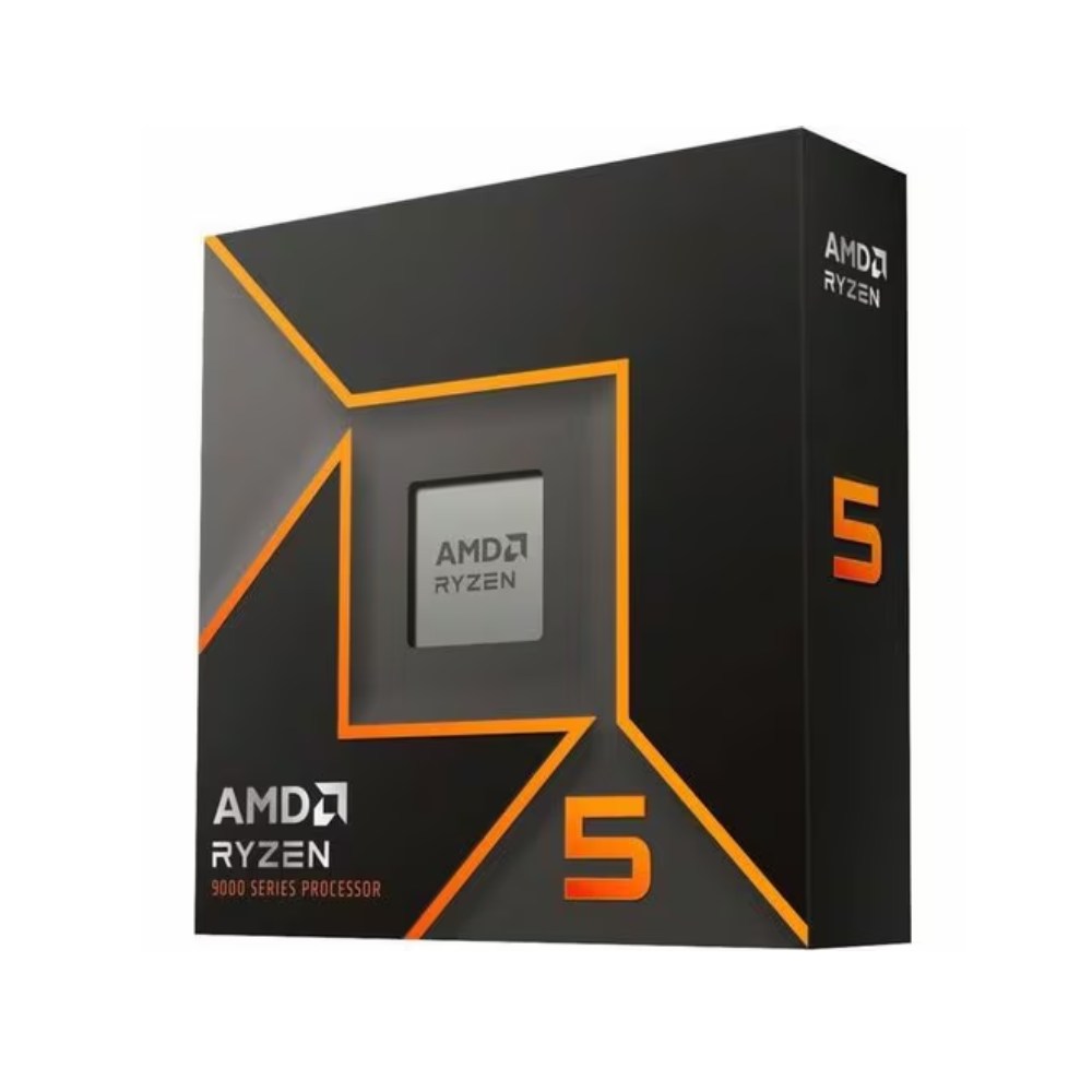 AMD Ryzen 5 9600 Desktop Processor - 6 Core 12 Thread Zen 5 AM5 CPU with Fan