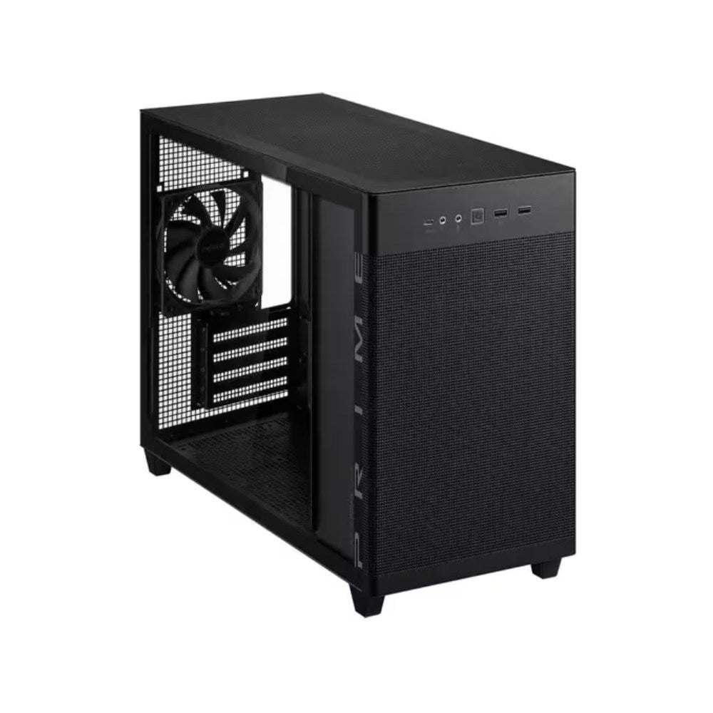 Asus Prime AP201 Black Tempered Glass MicroATX PC Case