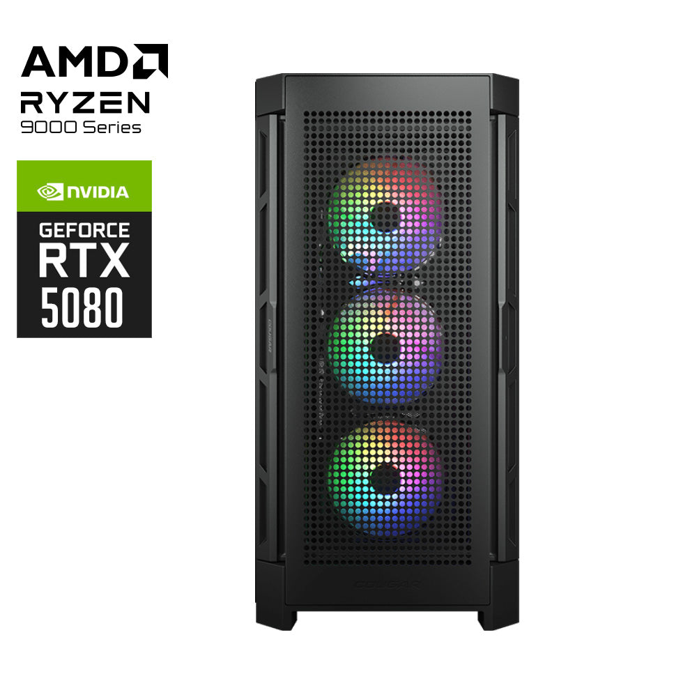 AMD Devastor Ryzen 9 9900X RTX5080 Gaming PC 2TB 32G D5