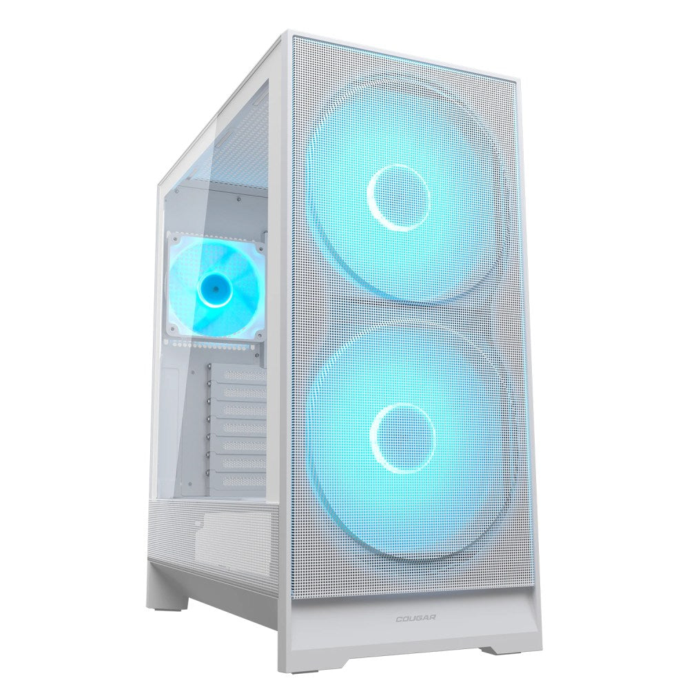 Cougar Airface 180 White Mid Tower ARGB Gaming PC Case