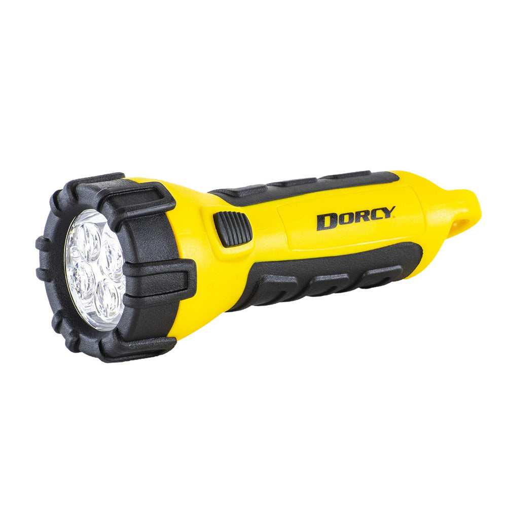 Dorcy 55 Lumen Waterproof Floating Flashlight with Carabiner Clip