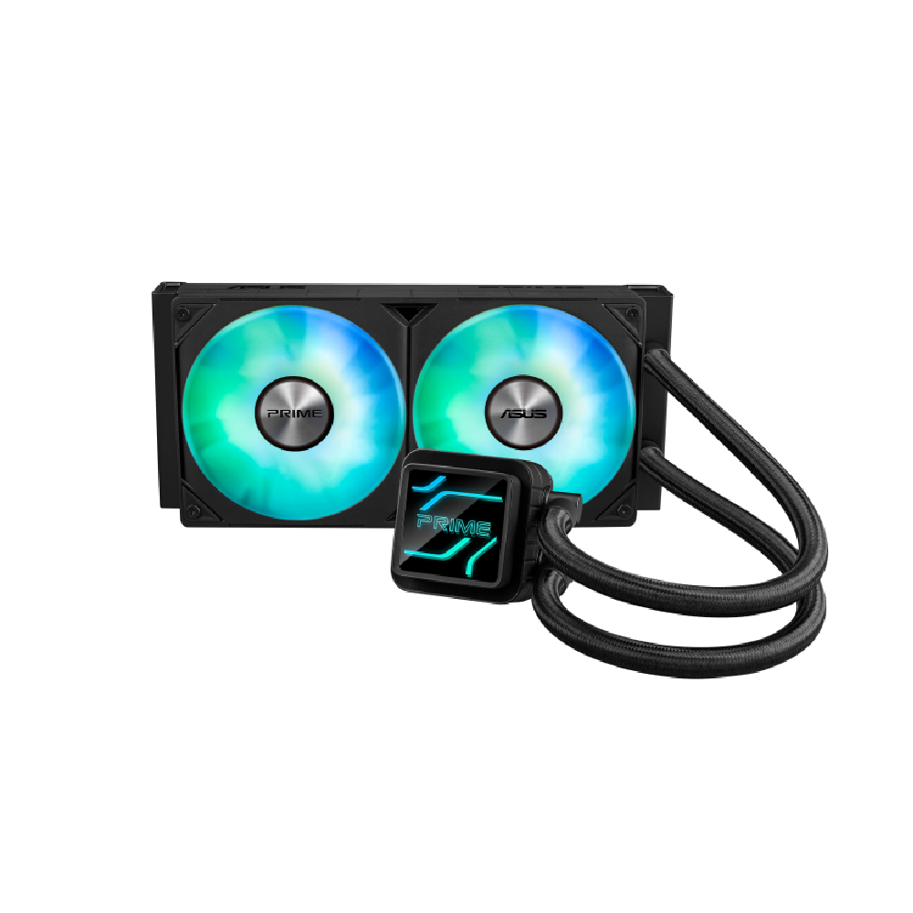ASUS 240mm CPU Liquid Cooling Solution with PWM Fans and Aura Sync